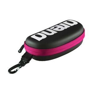 Arena Swimming Goggles Case / Black/White/Fuchsia